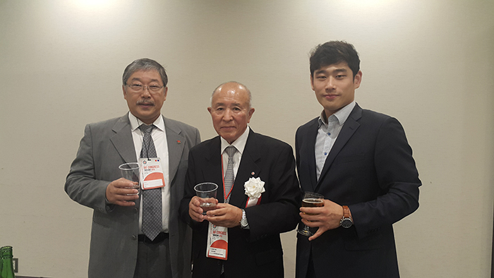 전일본합기도연맹 이자키 회장