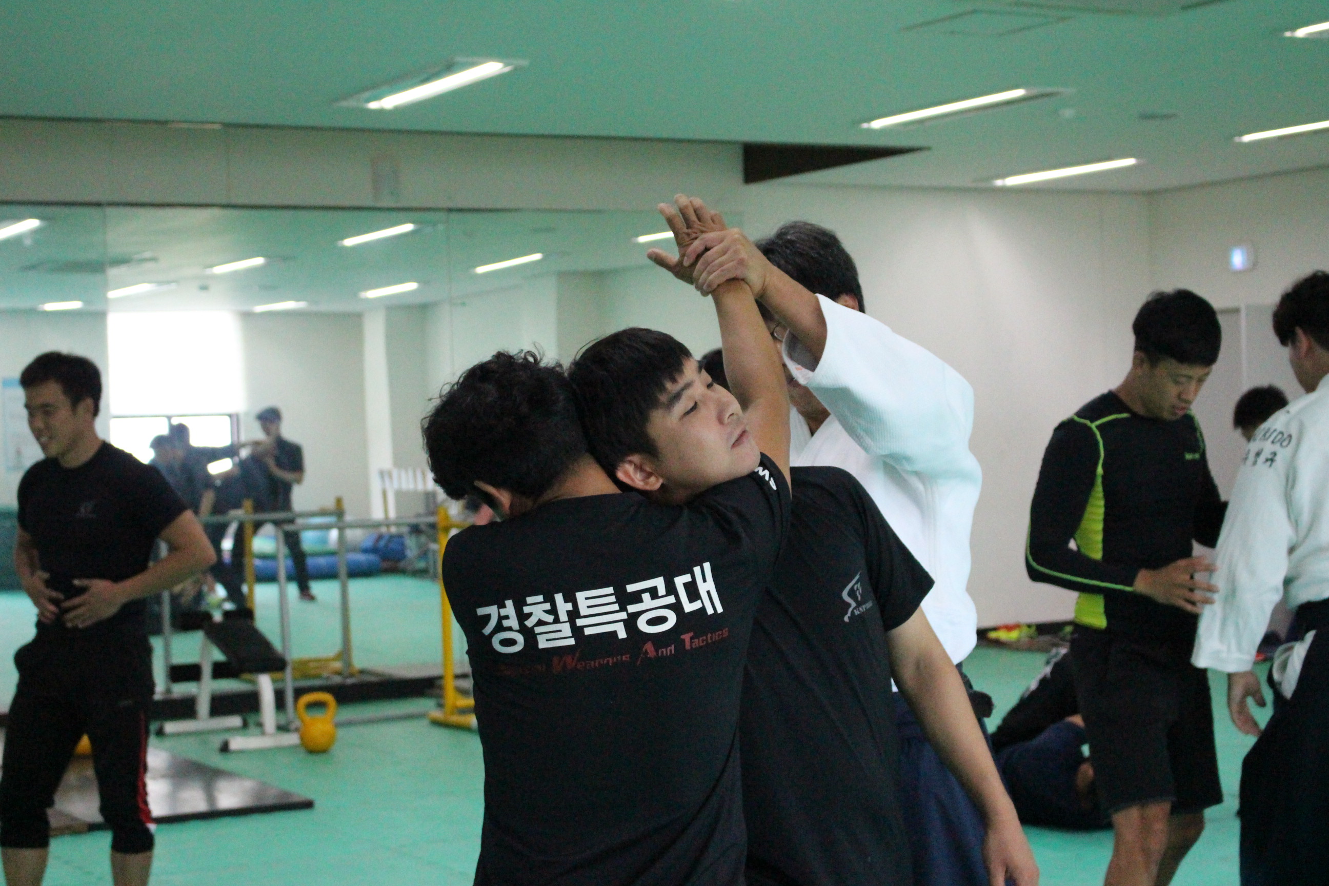 경찰특공대 합기도 수련