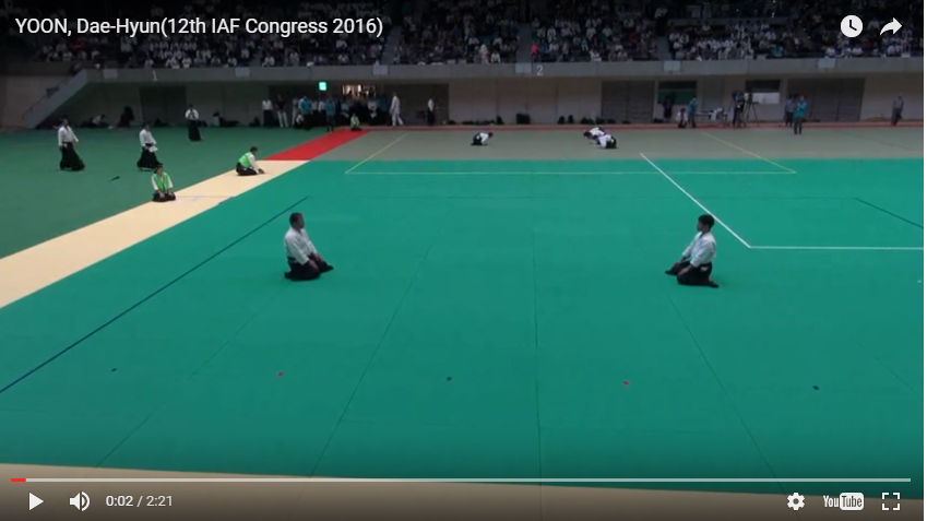 윤대현 대표연무(12th IAF Congress)