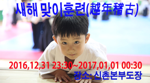 새해 맞이 훈련(越年稽古)