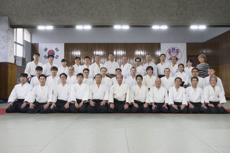 아이키도 한.일 합동수련 실시