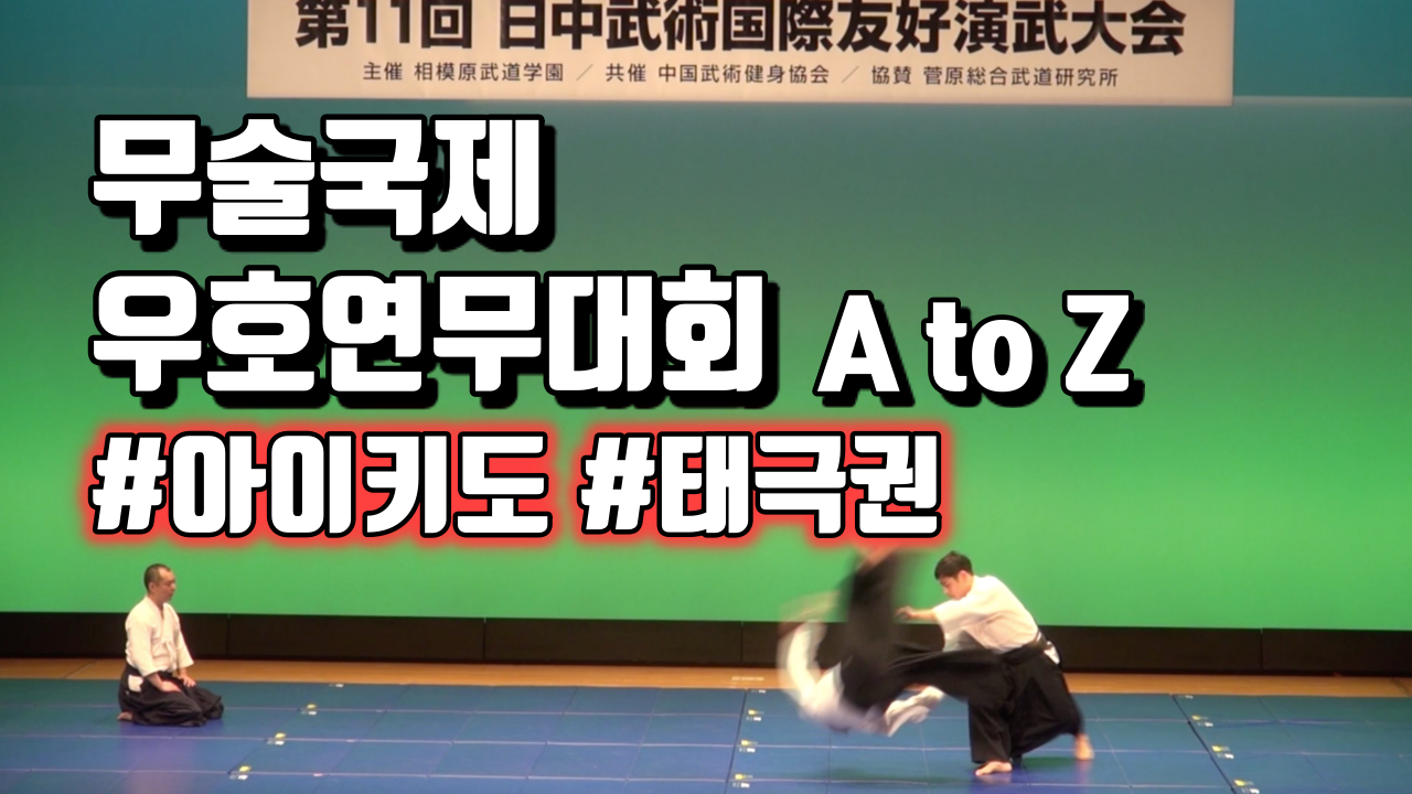 2019년 2월 제 11회 일중무술국제우호연무대회
