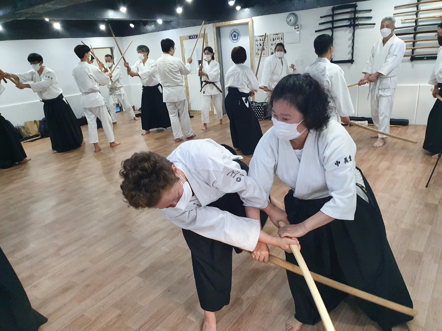 옛 무사의 수련 방법이 합기도 입니다.