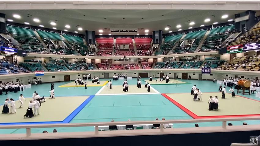 [영상]제56회 전일본합기도연무대회 한국 참가팀 연무