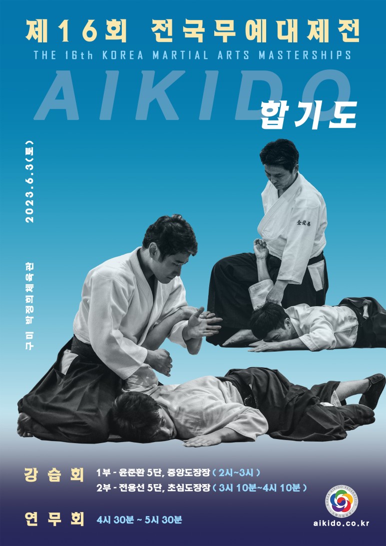 제16회 전국무예대제전 합기도 종목 참가