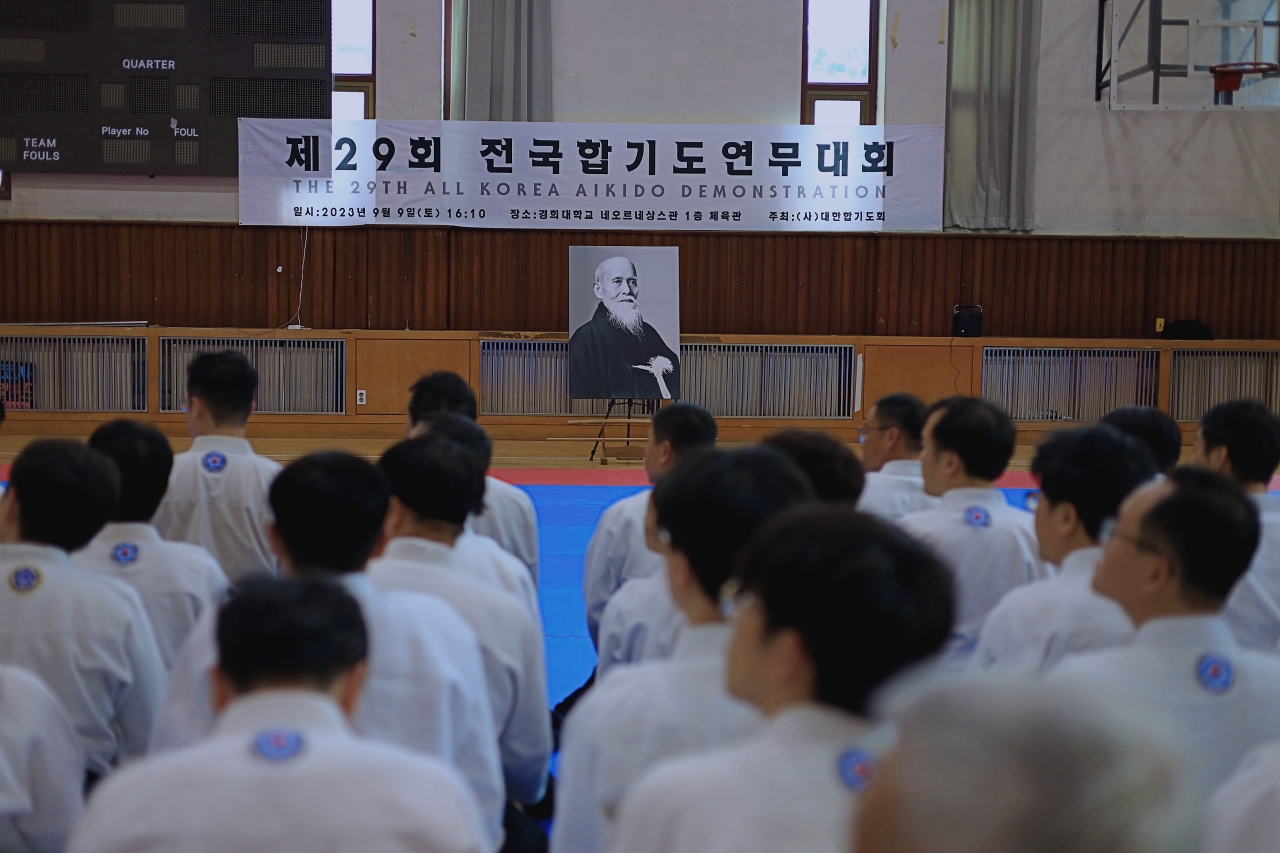 제29회 전국합기도연무대회 개최 및 이가라시 카즈오 사범 국제강습회, 국제승단심사