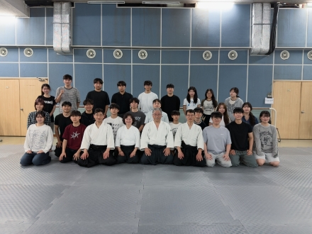 경희대학교 아이키도 교양수업 특별강연 개최…“대한민국 아이키도의 메카가 되어달라”