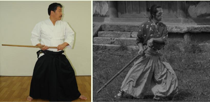 사의 구조(샤노가마에) / 영화 7인의 사무라이 한장면
