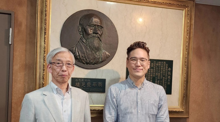 우에시바 모리테루 합기도주와 함께 한 박준서 이사