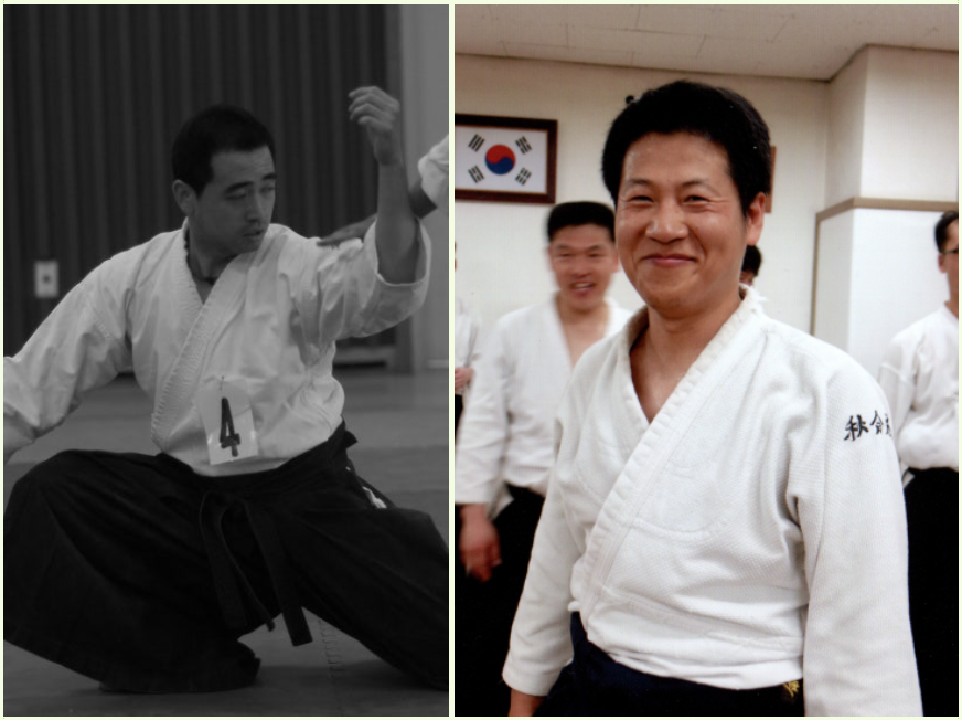 도주로 부터 5단이 허락된 김도한 씨와 추윤성 씨 
